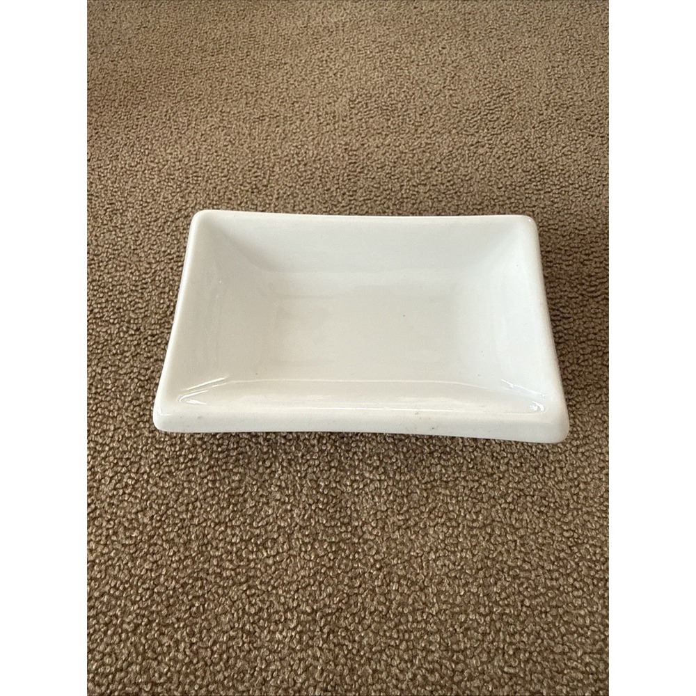 Pier 1 Imports Sauce. Condiment Dipping Bowls Sushi Sauce White (TD)
